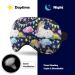 Watercolor Unicorn Sleep Mask - Adjustable Eye Cover for Sleeping and Travel - Block Light for Men and Women - Buy Online on GoSupps.com