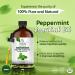 100% Pure Peppermint Essential Oil - Therapeutic Grade Aromatherapy Oil with Dropper - 4 Fl Oz - Natural Mentha Piperita for Diffusers - Buy Online on GoSupps.com