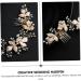 FRCOLOR 1pc Comb Bridesmaid Headwear Wedding Hairband Glitter Leaf Pearl Wedding Hairpin Hair Pin Floral Headpiece Wedding Hair Accessories Bride Hairstyles Manual Headband Alloy - Buy Online on GoSupps.com