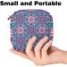 Shop Aesthetic Portable Women's Binding-Up Bags | Menstrual Cup Pocket & Pads for Teen Girls | Multi-Colored Mandala Design - Buy Online on GoSupps.com