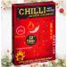 Hot Sauce Advent Calendar 2023-24days Chilli lovers advent festive gift set for men women | Chilli Sauce Variety & Xmas card 500g - Buy Online on GoSupps.com