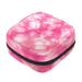 Guantierendiy Sanitary Napkin Storage Bag Pink Tie Dye Menstrual Cup Pouch Nursing Pad Holder Tampon Bags Feminine Product Pouches Portable Period Kit Bag Color 6
