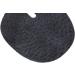 Premium Leather Flip Flops with Self-Adhesive Forefoot Pad - Prevent Skin Abrasion & Enhance Comfort (Black) | International Shipping Available - Buy Online on GoSupps.com