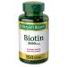 Nature's Bounty Biotin 5000 mcg 150 Rapid Release Softgels