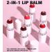 Buy #02 Lip Tint Moisturizing - Longlasting Matte Tinted Lip Gloss & Hydrating Core | Nourishing Water Lipstick & Conditioning Lip Balm for All-Day Shine - Buy Online on GoSupps.com