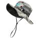 KastKing Sol Armis UPF 50 Boonie Hat - Sun Protection Hat, Fishing Hat, Beach & Hiking Hat, Paddling, Rowing, Kayaking Hat A: Silver Mist