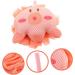 Hemoton Cartoon Bath Ball | Baby Body Wash Sponge & Mesh Pouf | Soft Pink Shower Loofah & Scrubber for Kids' Bath Time - Buy Online on GoSupps.com