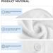 Blue & White Porcelain Microfiber Hair Towel - Soft Super Absorbent Quick Dry Wrap for Women | Ideal for Long Curly & Thick Hair - Buy Online on GoSupps.com
