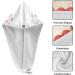 Valentine Love Dwarf Hair Towel 2 Pack | Super Absorbent Quick Dry Hair Turbans for Women & Girls - Buy Online on GoSupps.com