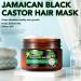 Jamaican Black Castor Oil Hair Treatment Mask - Hydrating & Strengthening for Dry Damaged Hair - 2.1 oz | Perfect Hair Care Gift - Buy Online on GoSupps.com
