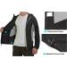 Mapamyumco Men's Lightweight Breathable Summer Jacket | Packable Windbreaker with Hood for Running & Cycling - XL Black - Buy Online on GoSupps.com