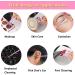 200Pcs Disposable Eyelash Brushes Pink Micro Brushes Applicator Eyelash Brushes for Eyelashes Extensions - Buy Online on GoSupps.com