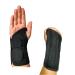 Wrist Support Brace Carpal Tunnel Wrist Splint Adjustable Wrist Strap for Tendonitis and Arthritis Pain Relief (Right Hand S/M) S/M Black - Right Hand