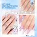 Saviland Acrylic Nail Brush Set - High Quality Synthetic Bristles with Blue Mermaid Princess Handle, 7 Sizes for Acrylic System Application - Size 4# to 16# - Blue 01 - Buy Online on GoSupps.com