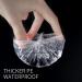 WOSHOP 200 Pack Clear Disposable Ear Protectors - Waterproof Ear Covers for Bathing, Hair Dye, and Shower - Plastic Ear Caps - Buy Online on GoSupps.com