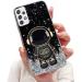 Tivenfezk Nadoli for Samsung Galaxy A23 4G/5G astronaut Hidden Stand Shell caricature glitter stand soft silicone bling transparent protective cover samsung galaxy a23 4g/5g black