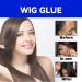 TBeautfave Waterproof Wig Glue Lace Front for Lace Wig Glue Wig Adhesive Glue Hair Bonding Glue Strong Hold Invisible Adhesive Hair Glue for Wigs Hair Glue for Hairpiece & Wig & Toupee - Buy Online on GoSupps.com