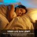 Happy Lamp UV Free 10000 LUX Desk Sun Lamp 3 Timer Modes & 3 Colors & 6 Brightness Daylight Lamp for Work/Study/Relaxation - Buy Online on GoSupps.com