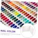 SOESFOUFU 1pc Nail Color Book U as Postizas Nail Polish Display Chart Nail Dip Powder Nail Gel Polish Display Nail Stuff Canning Kit 160-color Nail Color Plate White Canned Graphics Card The - Buy Online on GoSupps.com