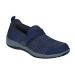 Orthofeet Innovative Plantar Fasciitis Shoes for Women - Ideal for Heel Pain Relief. Therapeutic Walking Shoes with Arch Support, Arch Booster, Cushioning Ergonomic Sole & Extended Widths - Quincy 8 Blue