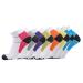 Besilay 8 pairs of compression socks for women and men plantar fasciitis foot vault support low cut bricked up ankle and swelling running gym L Multi -color