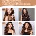 Heat-Free Curlers Set - 3 Pieces for Heatless Overnight Curls | Ideal for All Hair Types | Khaki Color - Buy Online on GoSupps.com