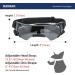 Namsan UV Protection Sunglasses for Small Dogs | Windproof Waterproof Dog Glasses with Adjustable Rubber Band - Perfect for Puppies - Buy Online on GoSupps.com