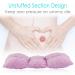 Cozy Stoma Security Belt Cushion | Stoma Safety Belt & Protection | Ileostomy & Urostomy Accessories | Minky Dot Lavender for Peritoneal Dialysis - Buy Online on GoSupps.com
