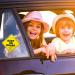 Bewudy 2 PCS Baby on Board Car Warning Sign - Elephant Design | Reusable Baby in Car Sticker with Suction Cups - Buy Online on GoSupps.com