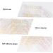 minkissy 6 Sheets Nail Art Stickers Nail Decals Nail Decor Self- Adhesive Nail Tip Trendy Nail Charms Plant Nail Stickers Nail DIY Decals DIY Manicure Nail Stencils Accessories Girl - Buy Online on GoSupps.com