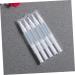OUNONA 12pi ces Lot De Flacons Vides Transparents Pour Huile Ongles Contenants Cosm tiques Avec Pinceaux Et Pipettes De Transfert Pour Liquide - Buy Online on GoSupps.com
