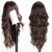 Haircube Brown Wig with Bangs - Wavy Curly Synthetic Wig for Women | Daily Party Wear in Brown & Blonde - Buy Online on GoSupps.com