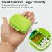 7 Pack Colorful Small Pill Case with 3 Removable Compartments - Travel Pill Box for Pocket Purse - Moisture Proof Daily Pill Organizer for Vitamins and Supplements - Buy Online on GoSupps.com