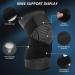 Ruilala Adjustable Knee Support Band - Compression Brace for Arthritis ACL & Meniscus Tears - Unisex - Ideal for Sports & Weightlifting (Black M) - Buy Online on GoSupps.com