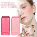 Blush Stick Cream Blush Stick Smooth Solid Moisturizer Stick Highlighter Stick Waterproof Face Makeup Stick for Cheek Eyes Lips (Pink 1PCS) Pink 19 g (Pack of 1) - Buy Online on GoSupps.com