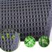 Exceart Bamboo Charcoal Shoe Insoles - Sweat Absorbent & Anti-Odor Inserts - 2 Pairs, Size 37 - Buy Online on GoSupps.com