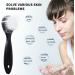 4 Pack Soft Bristle Facial Cleansing Brush with Lid - Gentle Exfoliating and Massage - Black - Buy Online on GoSupps.com