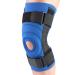 OTC Knee Stabilizer Spiral Stays Neoprene Blue Medium Blue Medium