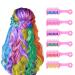 Kids Hair Chalk Comb Set - Washable Temporary Hair Dye for Ages 5-10 | Perfect Birthday Party Gift | Cosplay and DIY Fun | Blue, Pink, Purple, Green, Orange, Yellow | Christmas Upgrade - Buy Online on GoSupps.com