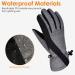 Fitfirst Waterproof Ski Gloves - Winter Touchscreen Snow Gloves for Men and Women - Grey, Large - Buy Online on GoSupps.com