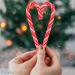 Invero 48 Piece Candy Cane Sweet Box Set - Peppermint Flavour - Christmas Tree Hanging Decoration - Buy Online on GoSupps.com
