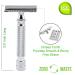 Krisp Beauty Stainless Steel Double Edge Safety Razor Kit for Men | Heavy Duty Wet Shaving with 5 Platinum Blades - International Shipping Available - Buy Online on GoSupps.com