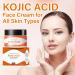  Kojic Acid Face Cream for women Moisturizer Face Body Cream Hydrating Cream for Face Neck Smoother Face Cream for All Skin Types 50g - Buy Online on GoSupps.com