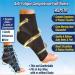 Feifanshop Ankle Bandage - 2 Pairs Compression Socks for Men & Women | Plantar Fasciitis Support Sports & Fitness - Buy Online on GoSupps.com