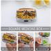 Yellow Sunflower Horse Print Pill Box | 2 Compartment Decorative Metal Organizer for Travel | Portable Medicine Case for Pocket & Purse - Buy Online on GoSupps.com