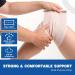 AZEN Premium 2 Pack Elastic Bandage Wrap - 6 Inch Compression Bandage for Legs Ankle Knee & Tummy | Latex-Free Lymphedema Support - Buy Online on GoSupps.com