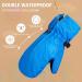 Andake Children's Winter Gloves | Waterproof & Windproof Skiing Gloves for Kids | Boys & Girls Blue XXXS | Warm Outdoor Activities - Buy Online on GoSupps.com