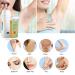 Waxkiss Roll On Wax Kit - Professional Hair Removal Waxing Kit with 2 Soft Cartridges, 12 Wax-removing Wipes, and 100 Wax Strips - Sensitive Skin Wax Heater Machine - White - Buy Online on GoSupps.com