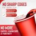 2oz Red Paper Disposable Shot Glasses for Jello Shots & Parties - Crack-Free Hard Plastic Alternative - Buy Online on GoSupps.com