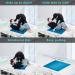 Lotchen Pipe Slide Tarpaulins for Patient Transfer | Sliding Tarpaulins for Elderly Care - 72x72cm (28 x28 ) Blue - Buy Online on GoSupps.com